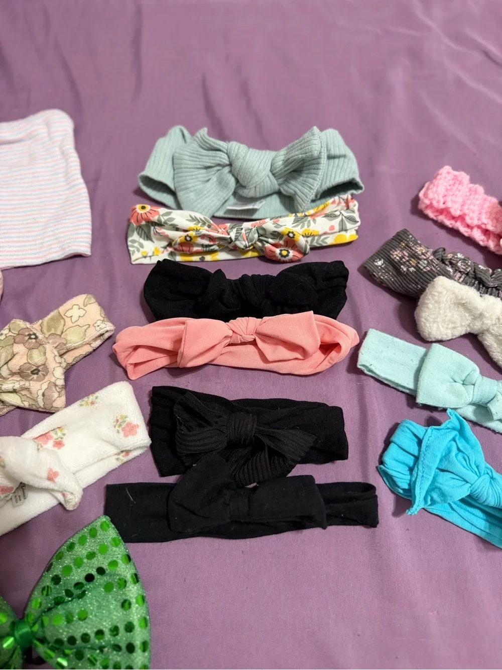 Assorted Baby Headbands Set – Mixed Colors